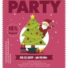 Nikolausparty am 5.12.2017 ab 15 Uhr