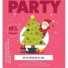 Nikolausparty am 5.12.2018 ab 11 Uhr