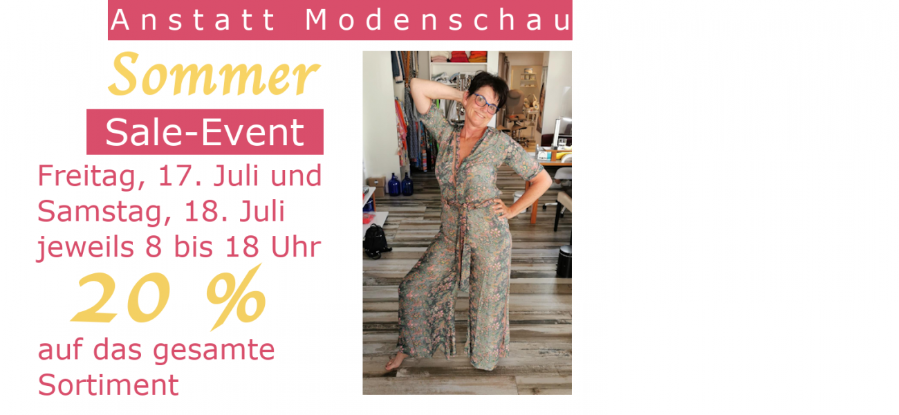 Sommer Sale-Event 17. und 18. Juli